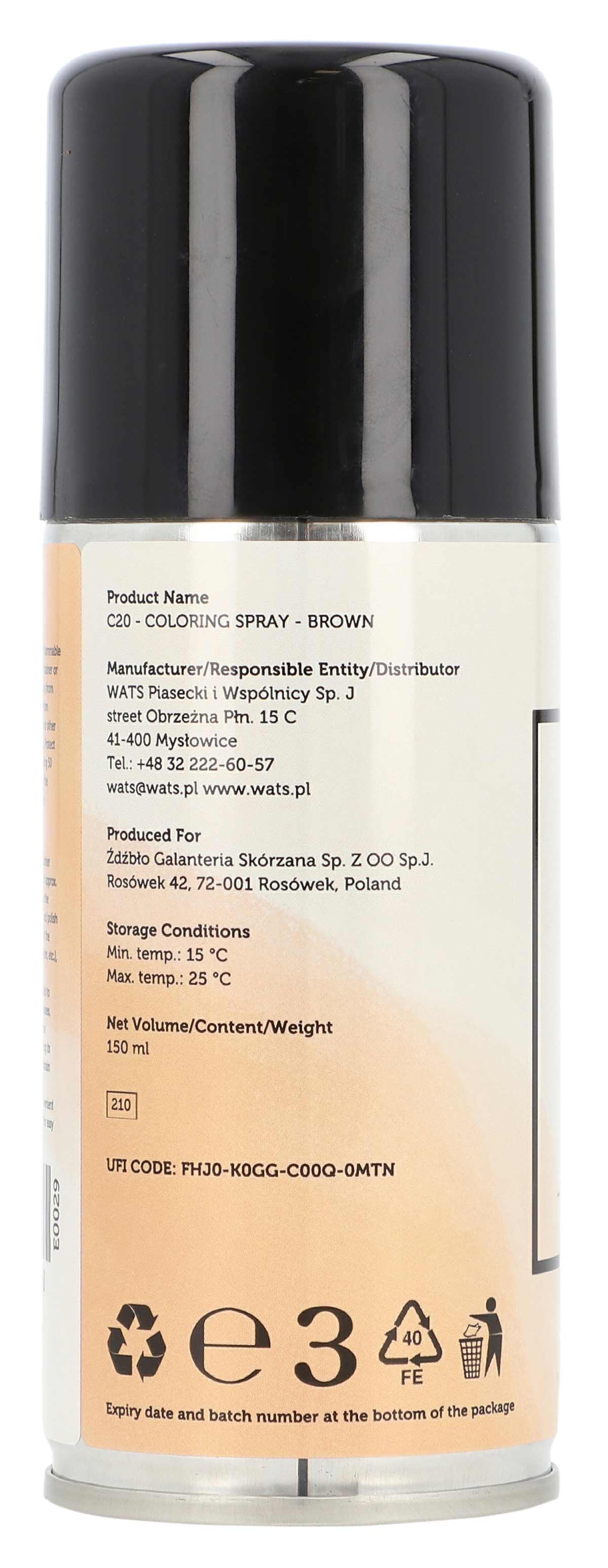 Coloring spray-Brown - Image 5